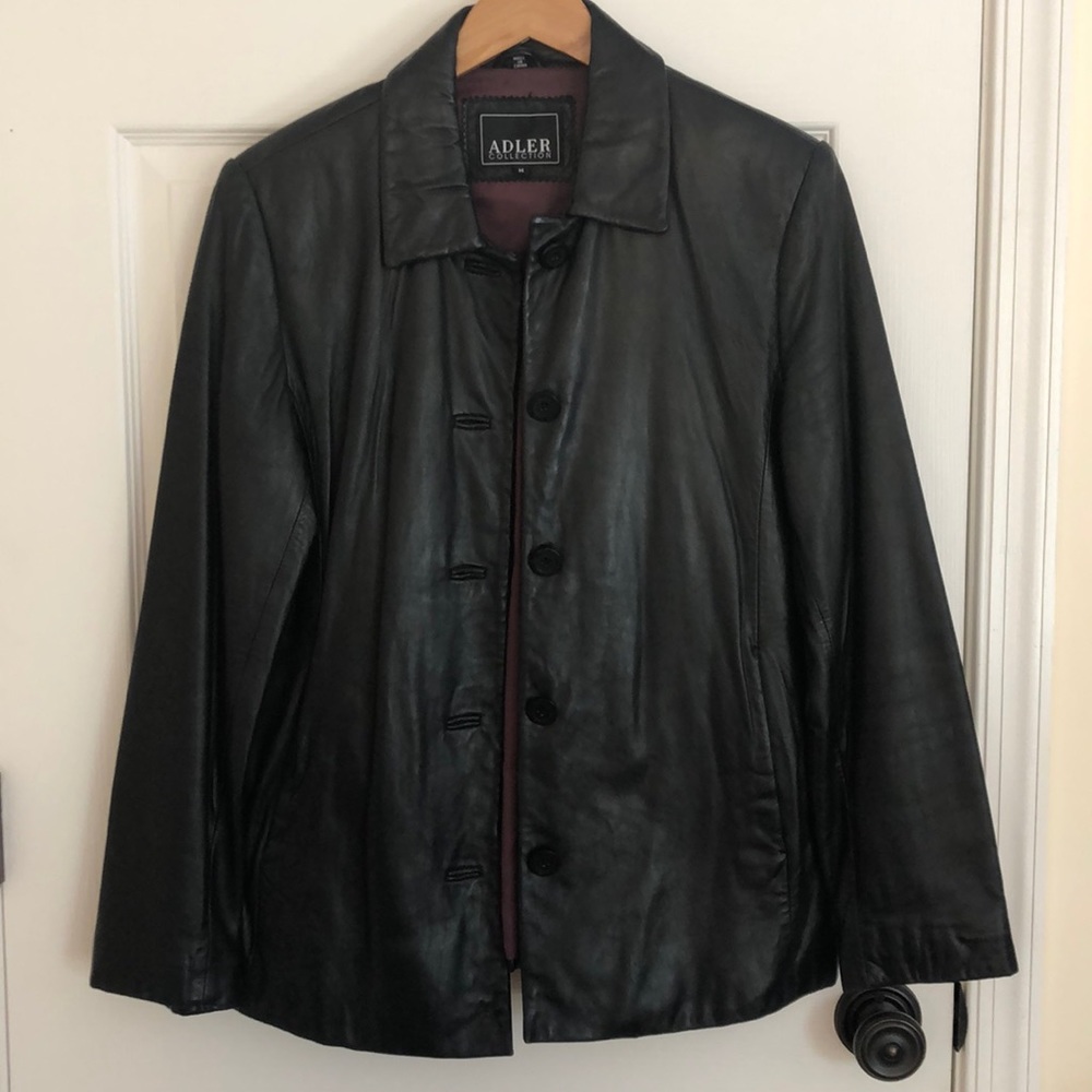 Women’s leather jacket M